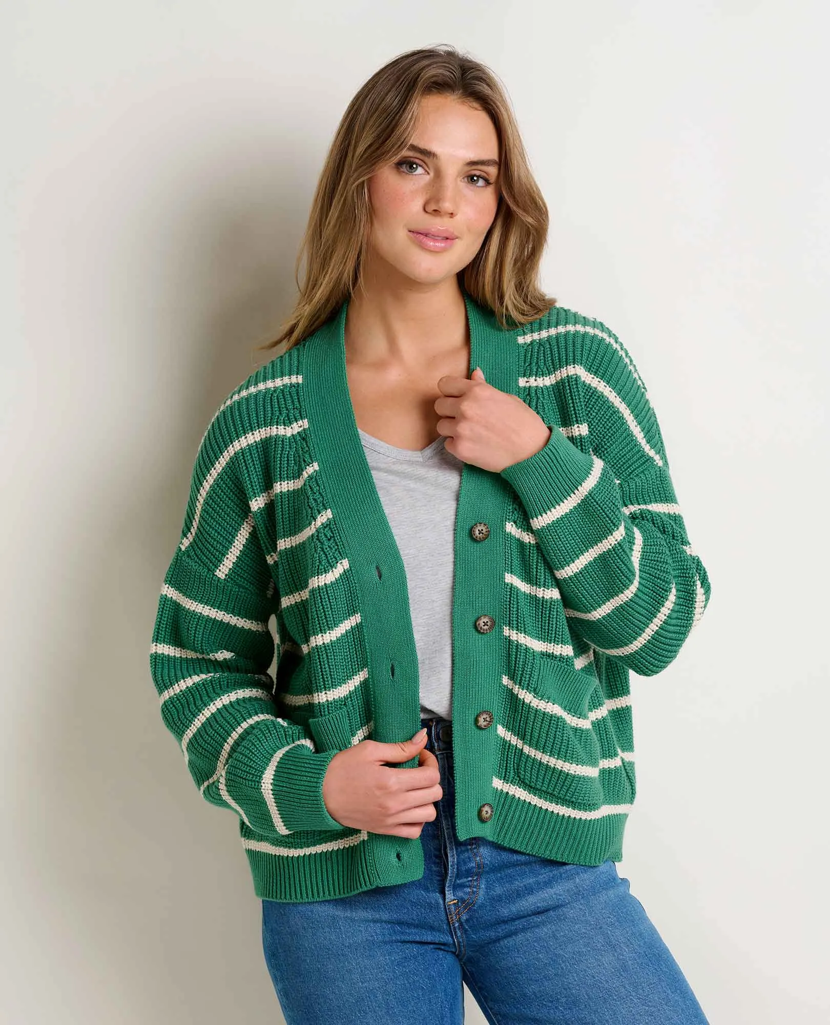 Bianca Shaker Cardigan sold by TOAD&CO