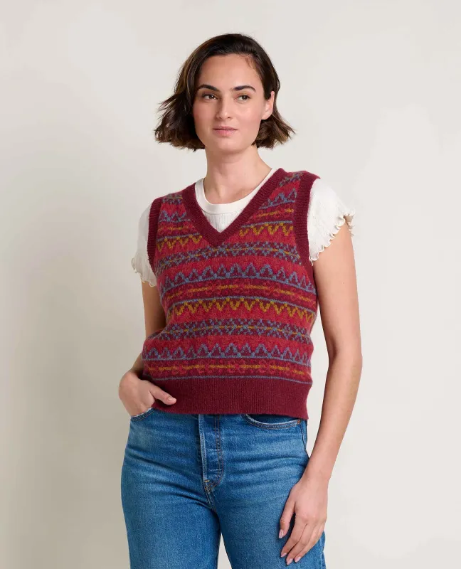 Wasatch Sweater Vest sold by TOAD&CO