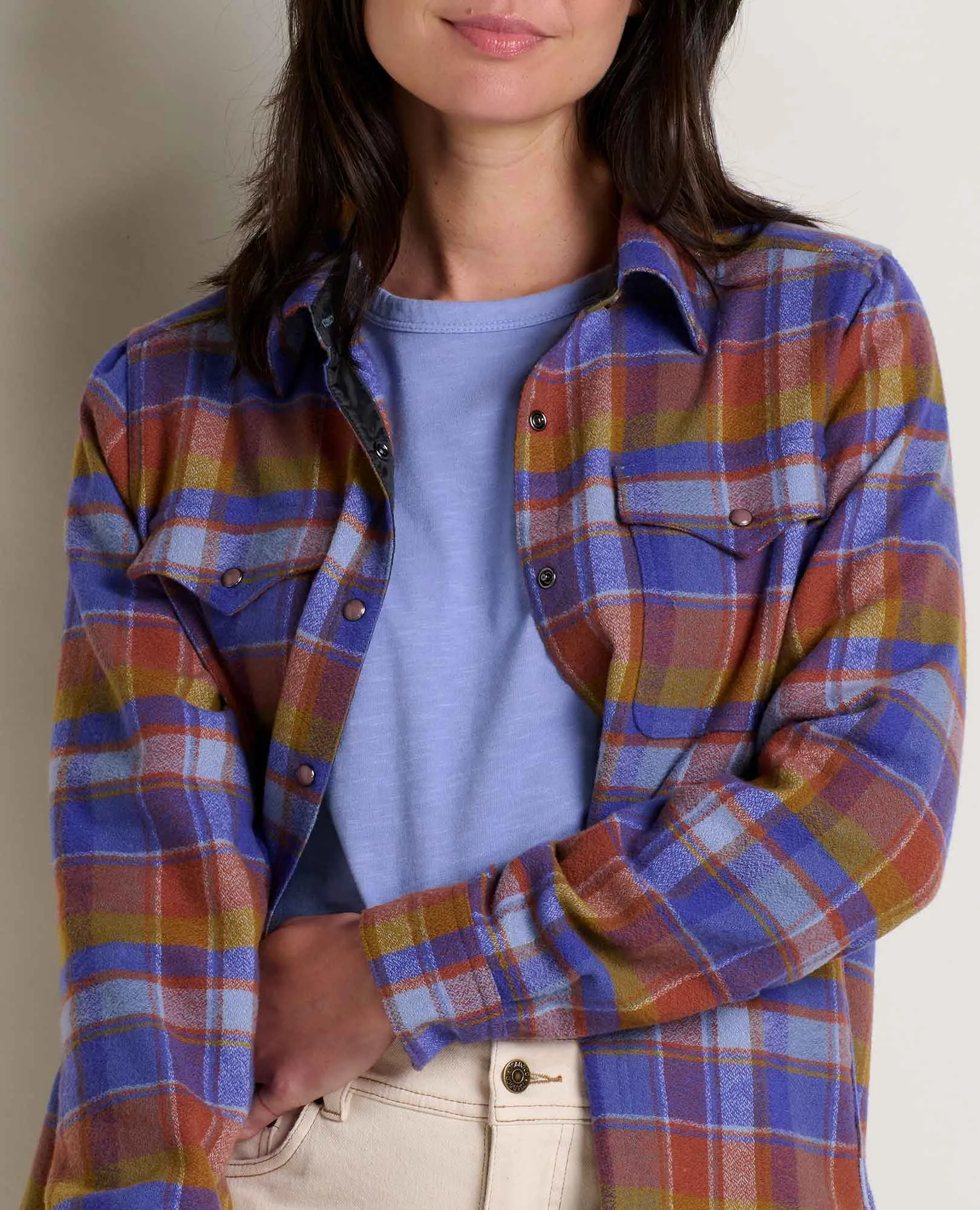 Folk Yeah Shirt Jacket sold by TOAD&CO product image thumbnail 3