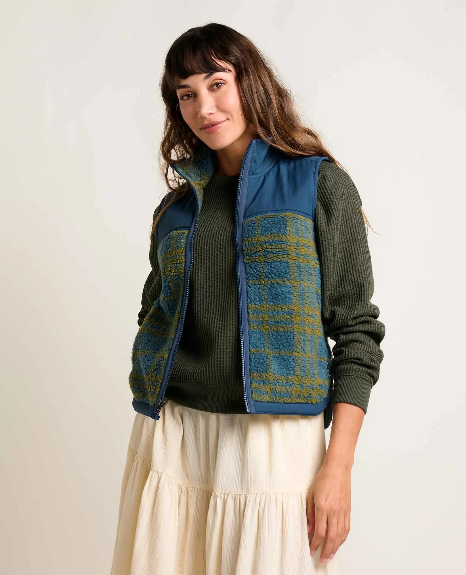 Women's Sespe Sherpa Vest sold by TOAD&CO