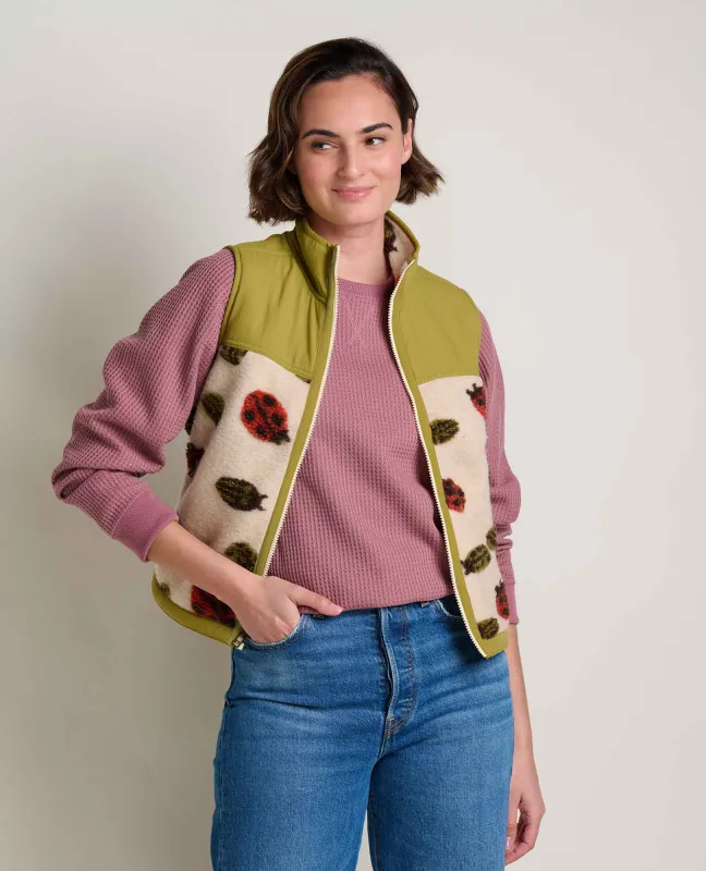 Women's Sespe Sherpa Vest sold by TOAD&CO