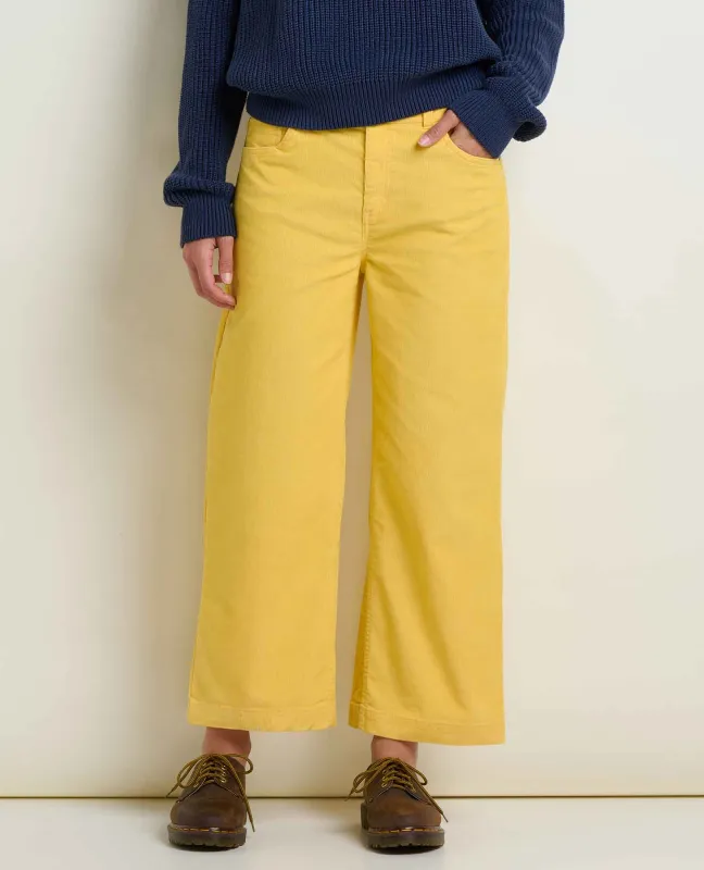 Coaster Cord Wide Leg Pant sold by TOAD&CO