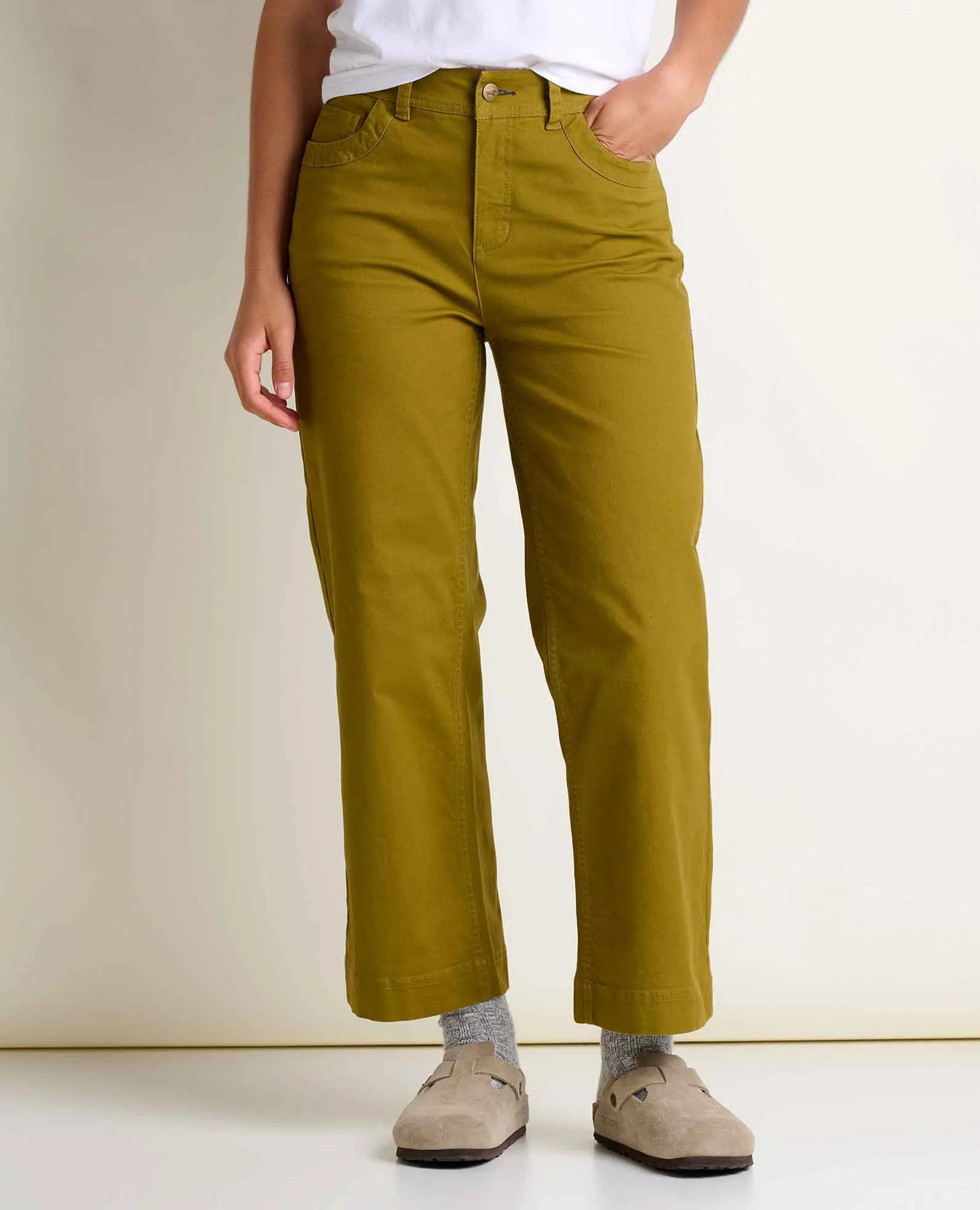 Earthworks Wide Leg Pant sold by TOAD&CO
