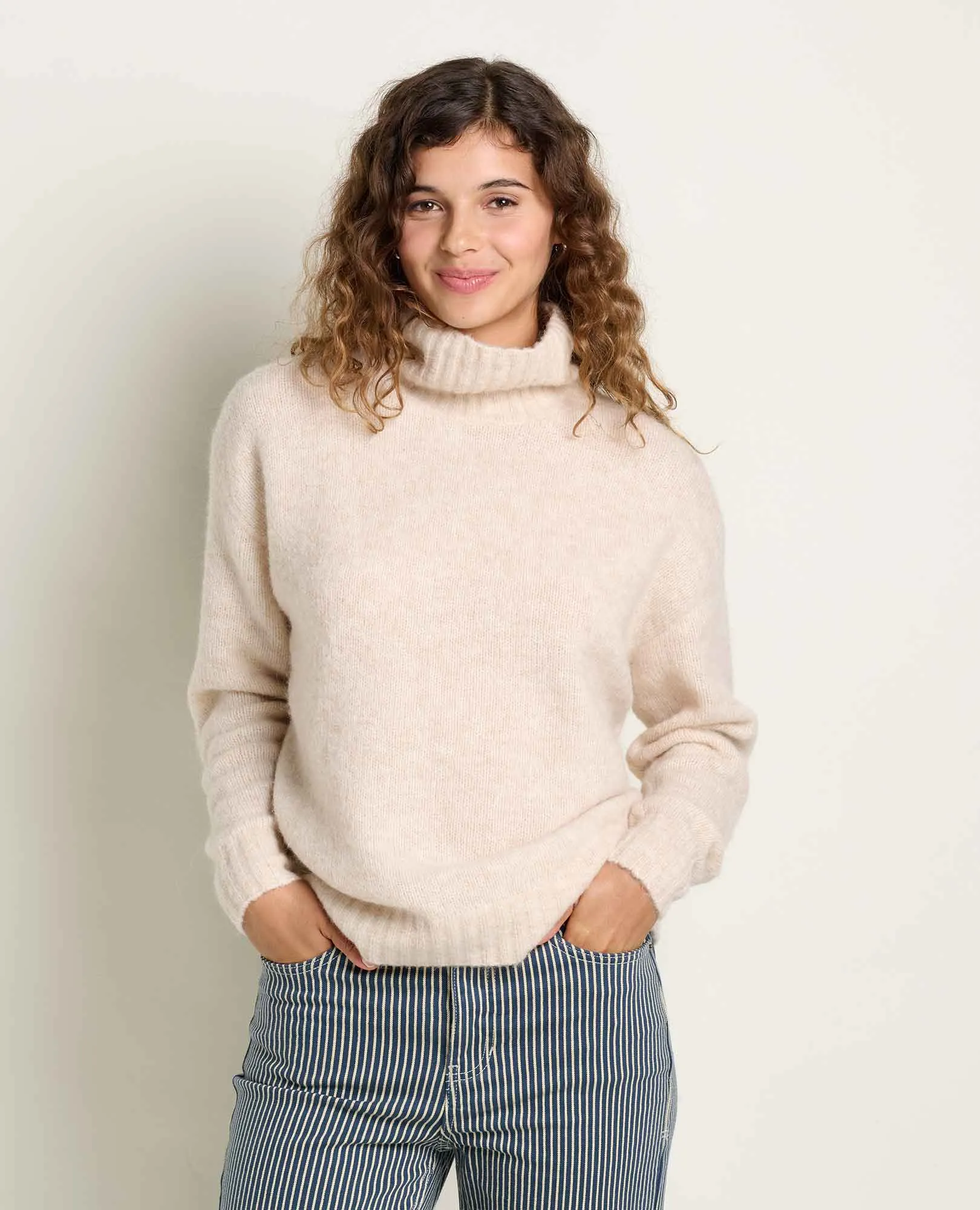 Toddy T-Neck Sweater sold by TOAD&CO