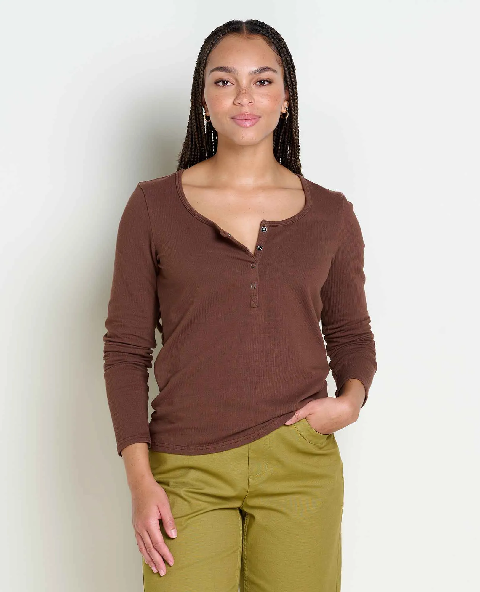 Women's Ponderosa Henley sold by TOAD&CO