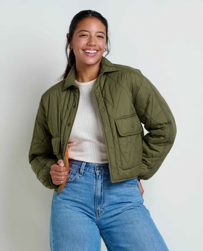 Women's Roame Reversible Jacket made by TOAD&CO