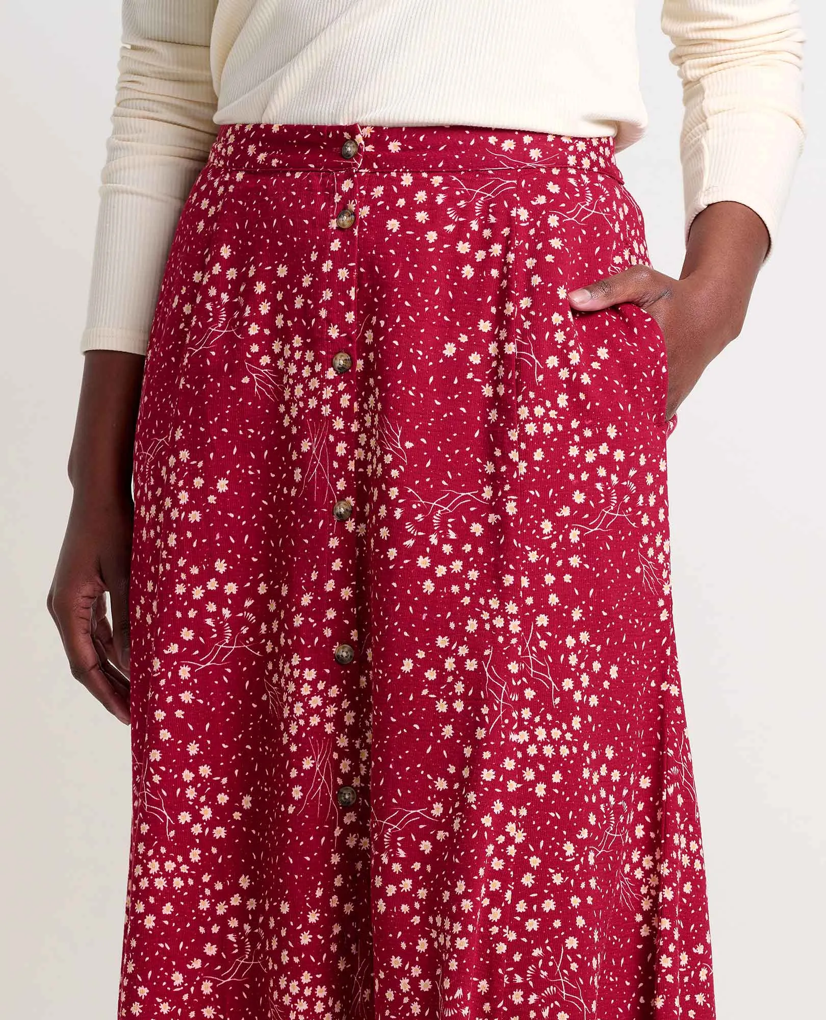 Manzana Paneled Midi Skirt sold by TOAD&CO product image thumbnail 3