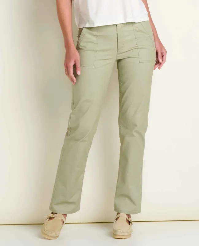 Earthworks Slim Pant made by TOAD&CO