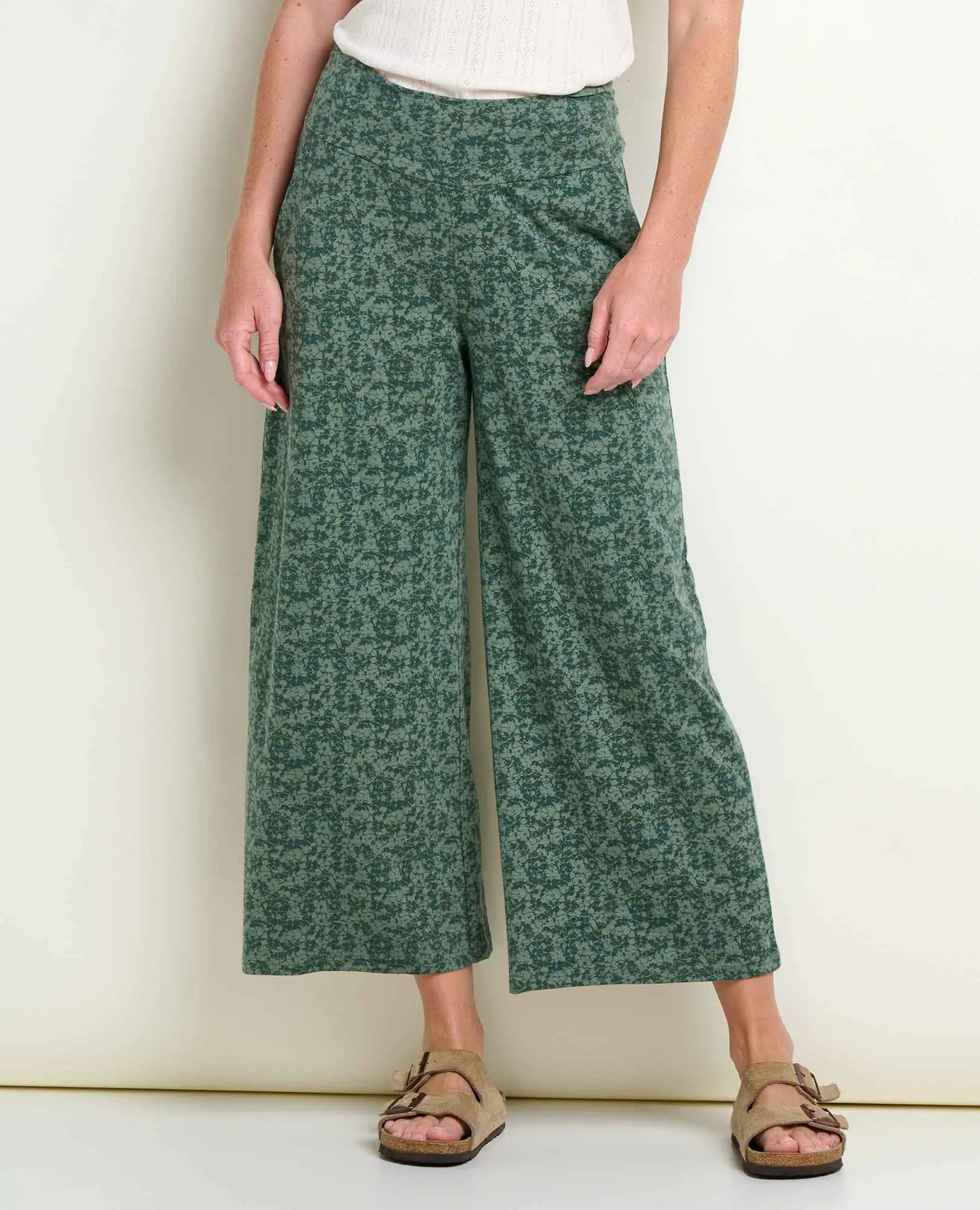 Chaka Wide Leg Crop Pant sold by TOAD&CO