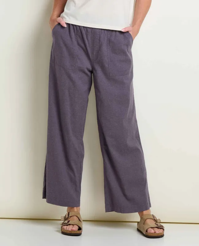 Taj Hemp Wide Leg Pant sold by TOAD&CO
