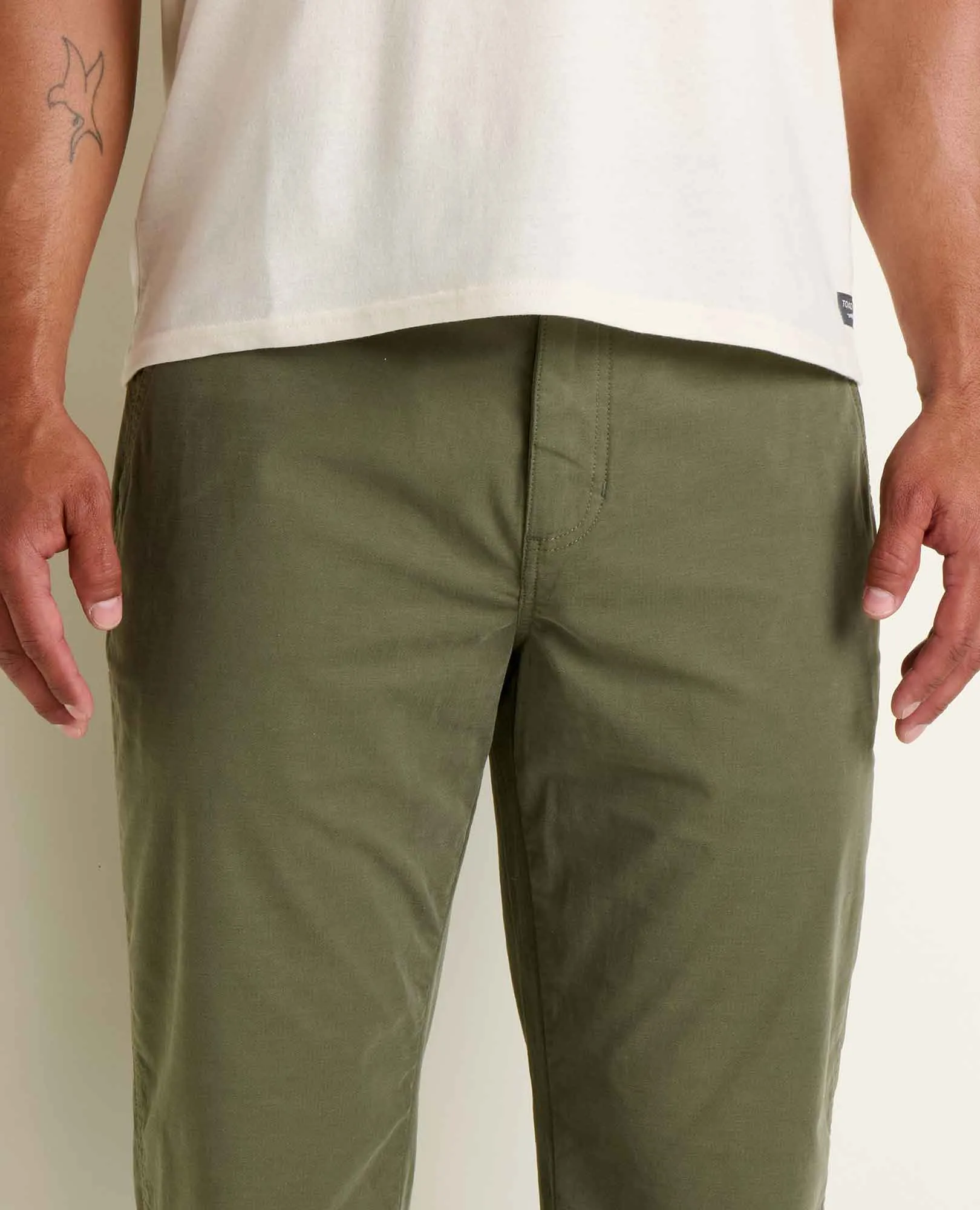 Mission Trek Slim Chino Pant sold by TOAD&CO product image thumbnail 3