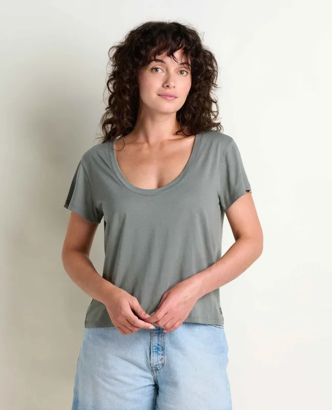 Whisper Tee made by TOAD&CO