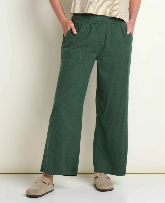 Taj Hemp Wide Leg Pant sold by TOAD&CO