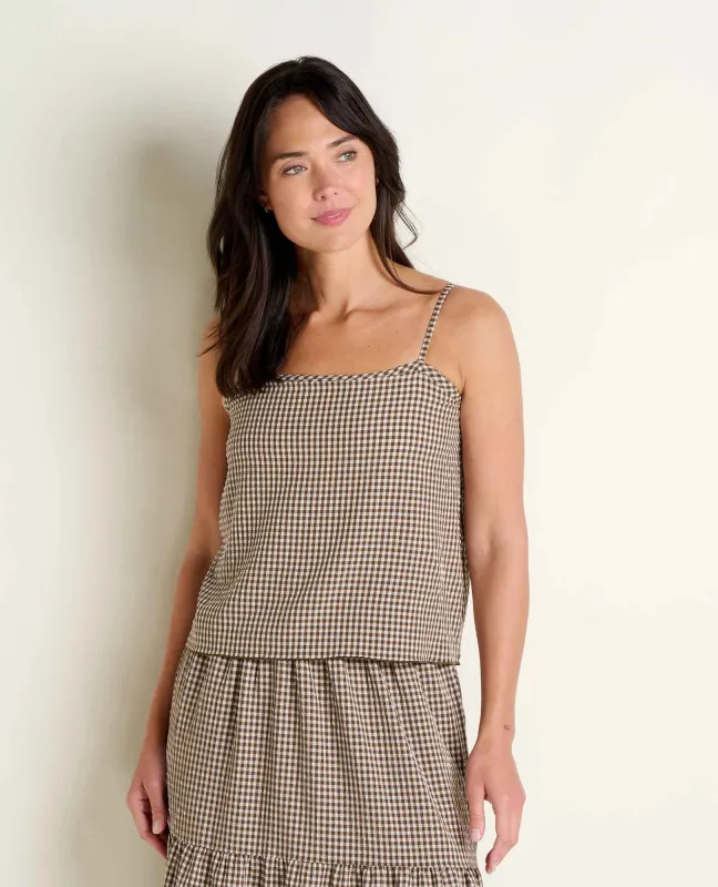 Sunkissed Strappy Tank made by TOAD&CO