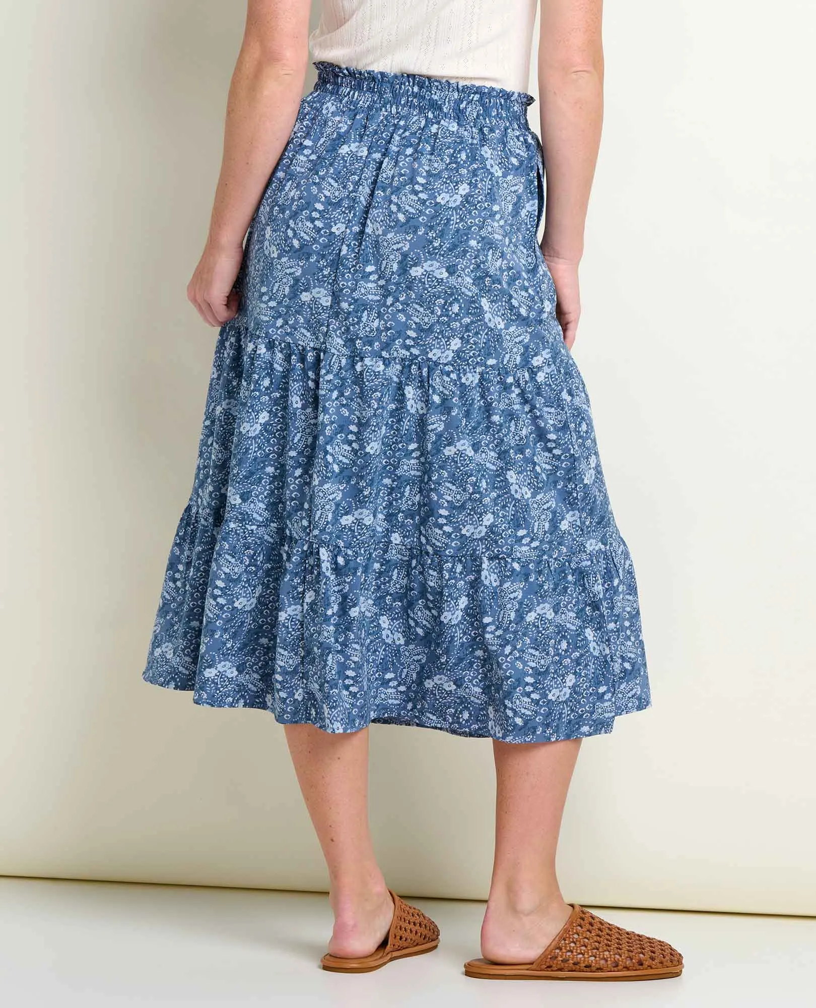 Sunkissed Tiered Midi Skirt sold by TOAD&CO product image thumbnail 2