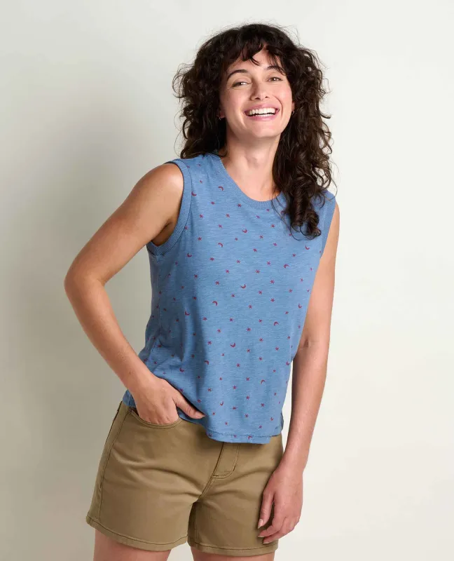 Boundless Jersey Tank sold by TOAD&CO