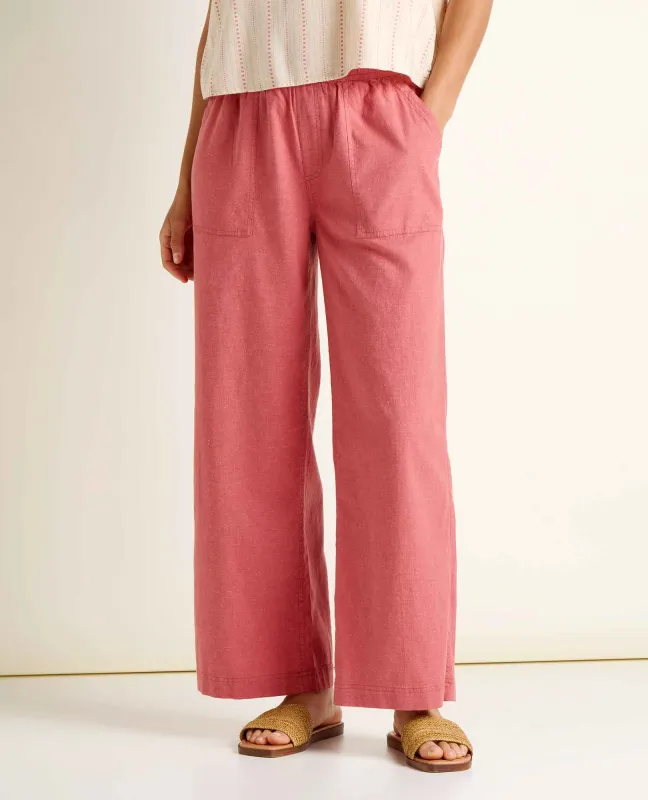 Taj Hemp Wide Leg Pant sold by TOAD&CO
