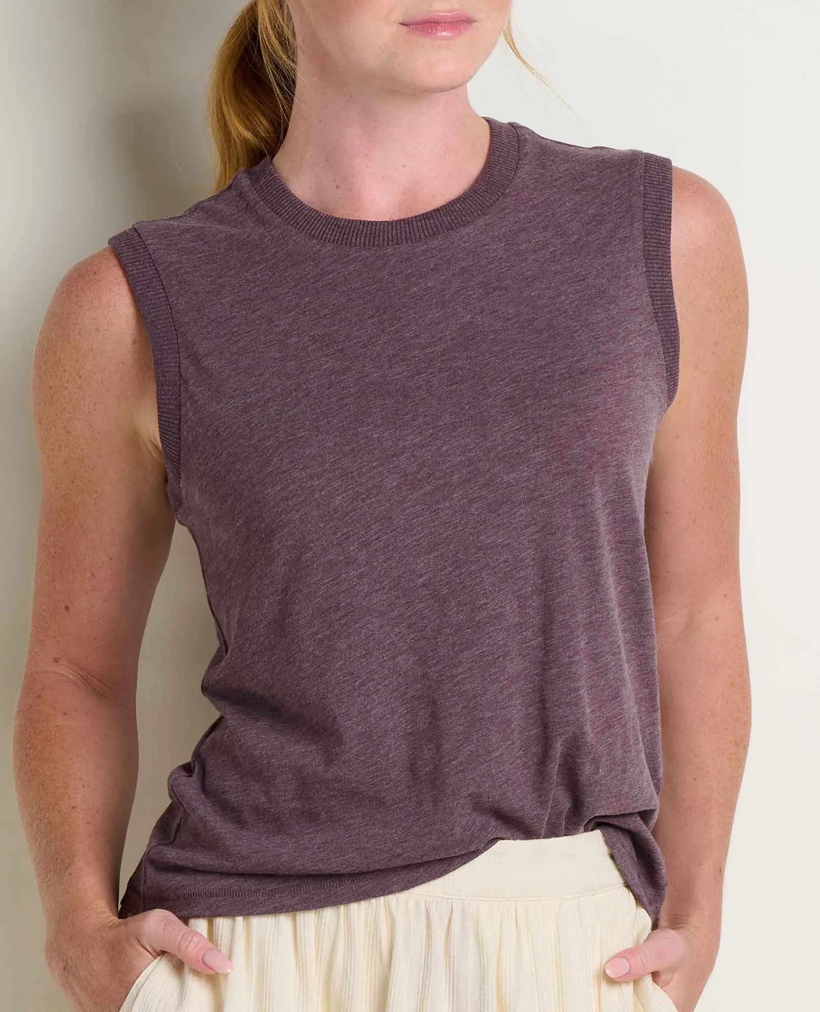 Boundless Jersey Tank sold by TOAD&CO product image thumbnail 3