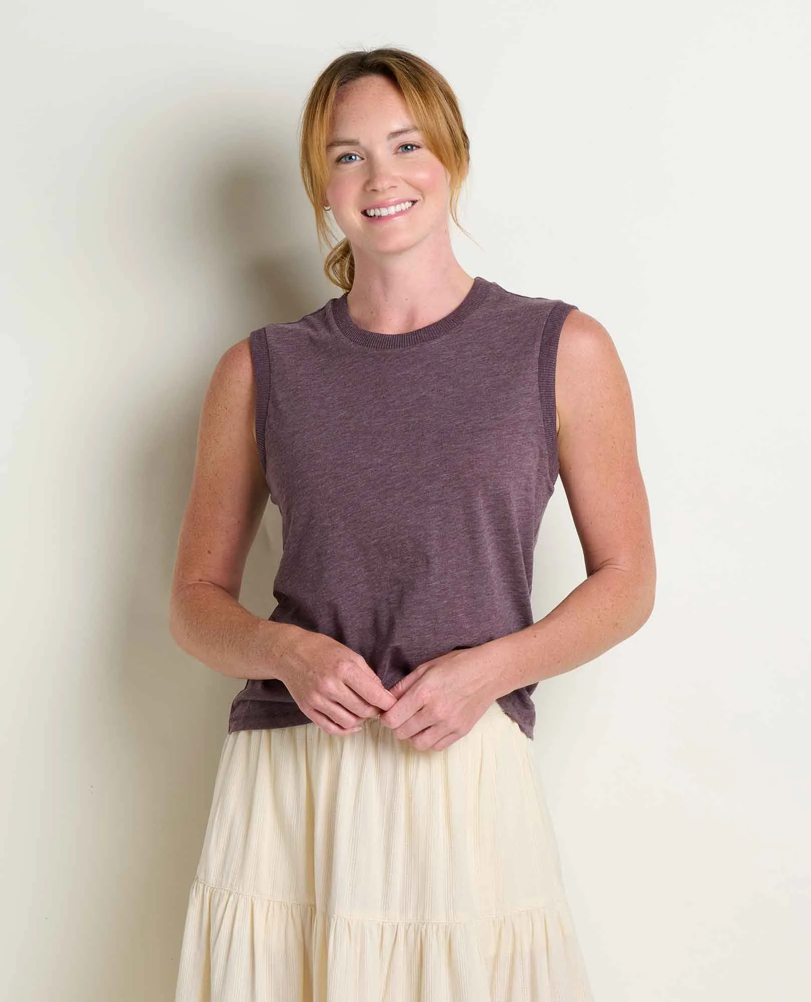 Boundless Jersey Tank sold by TOAD&CO