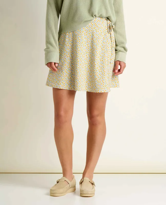 Freesia Wrap Skirt made by TOAD&CO
