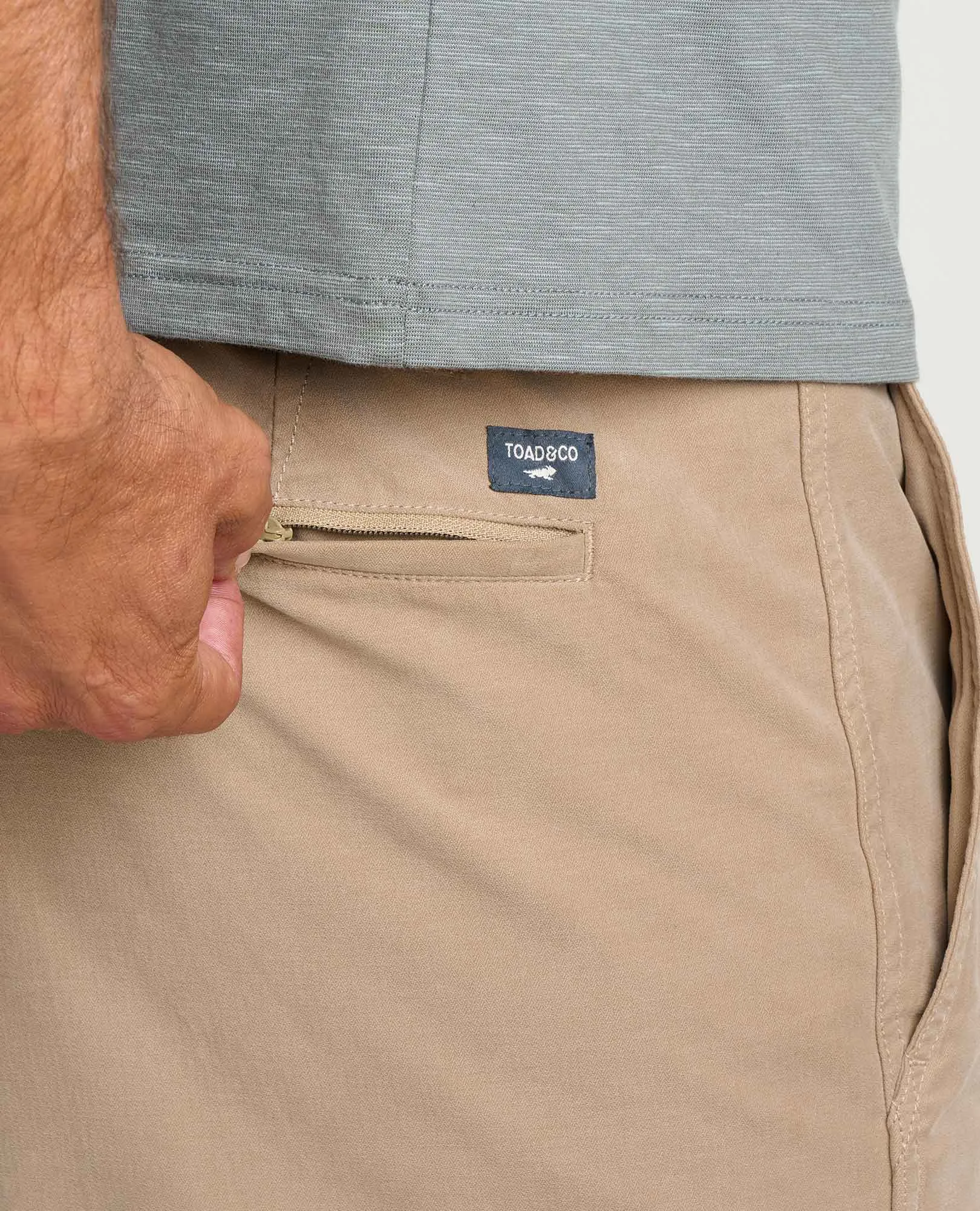 Mission Trek Slim Chino Pant sold by TOAD&CO product image thumbnail 4