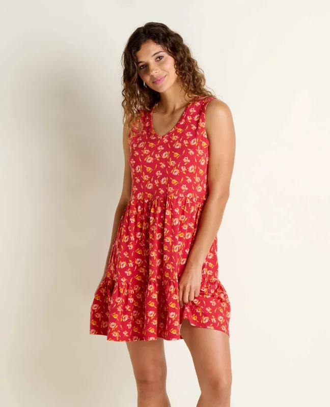 Marley Tiered Tank Dress made by TOAD&CO