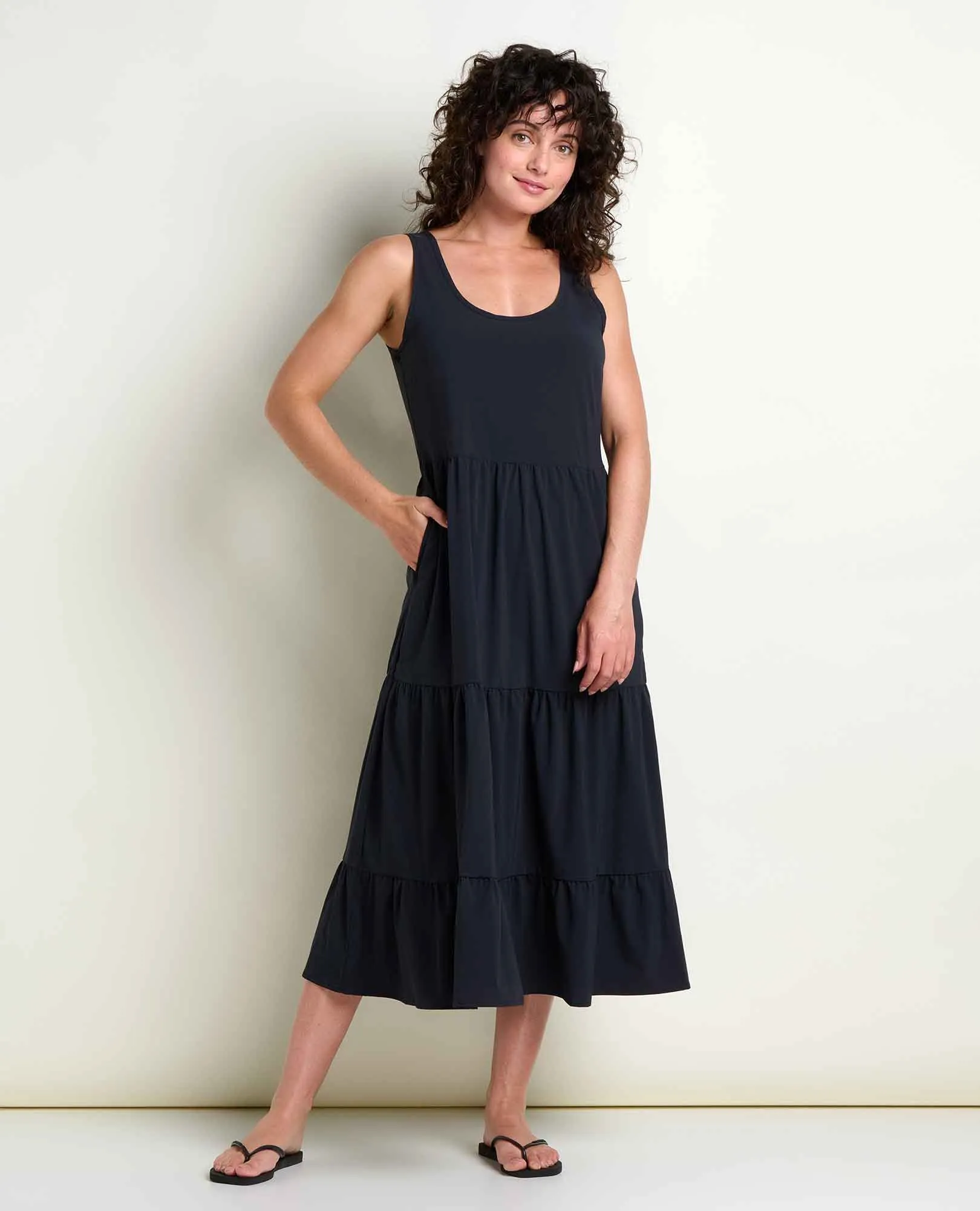 Sunkissed Sunsana Midi Dress sold by TOAD&CO