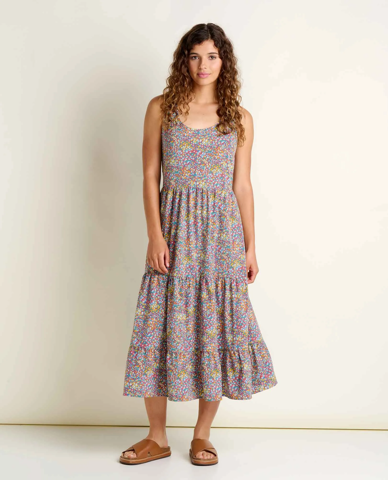 Sunkissed Sunsana Midi Dress sold by TOAD&CO