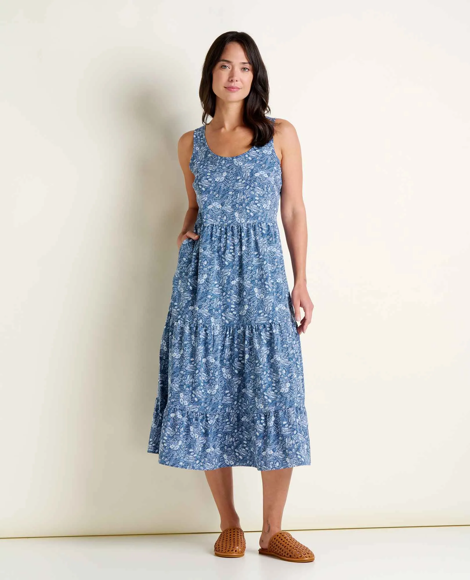 Sunkissed Sunsana Midi Dress sold by TOAD&CO