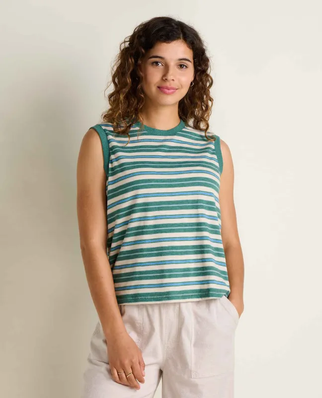 Boundless Jersey Tank sold by TOAD&CO
