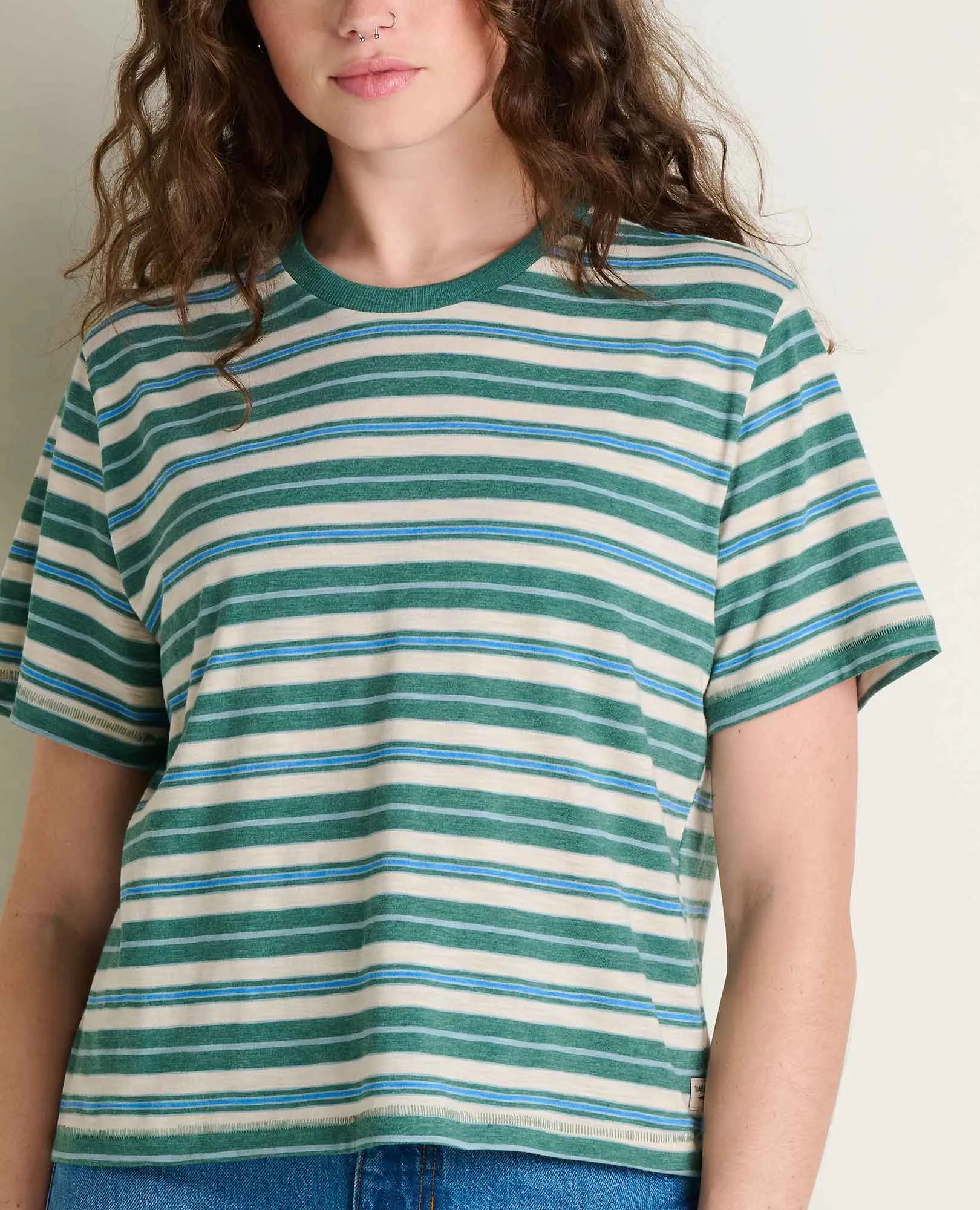 Women's Boundless Jersey Crew sold by TOAD&CO product image thumbnail 3