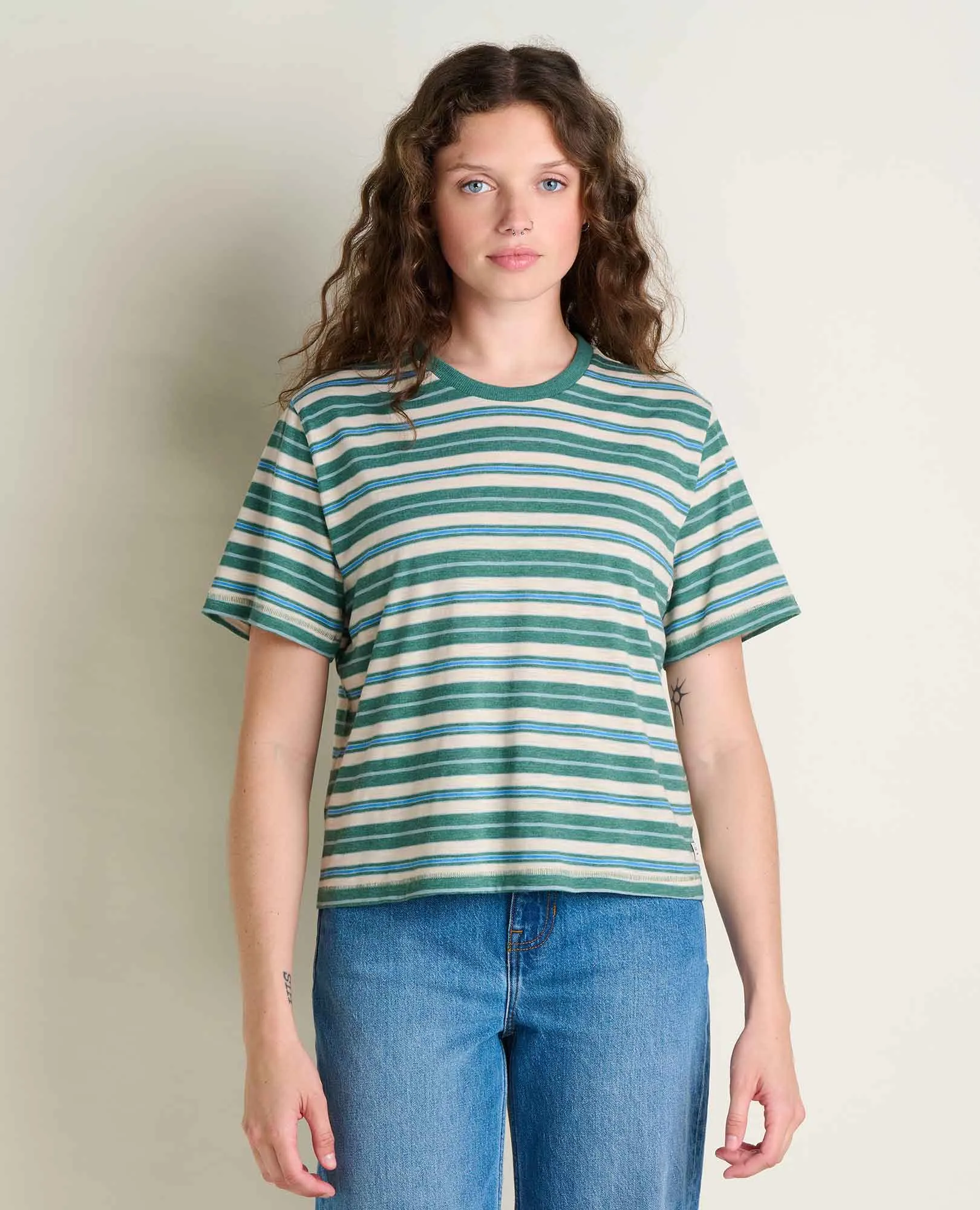 Women's Boundless Jersey Crew sold by TOAD&CO
