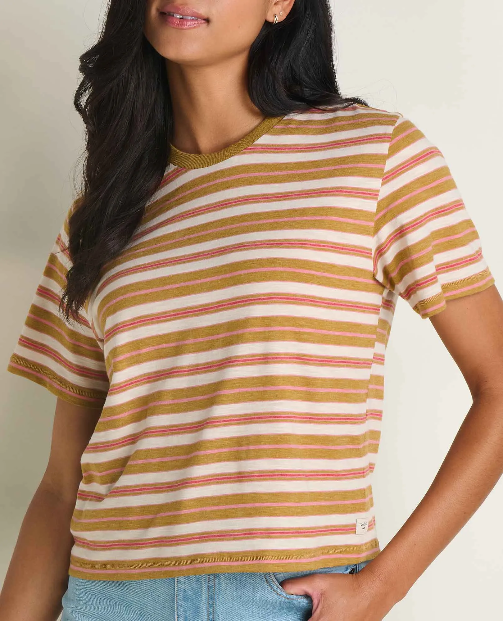 Women's Boundless Jersey Crew sold by TOAD&CO product image thumbnail 3