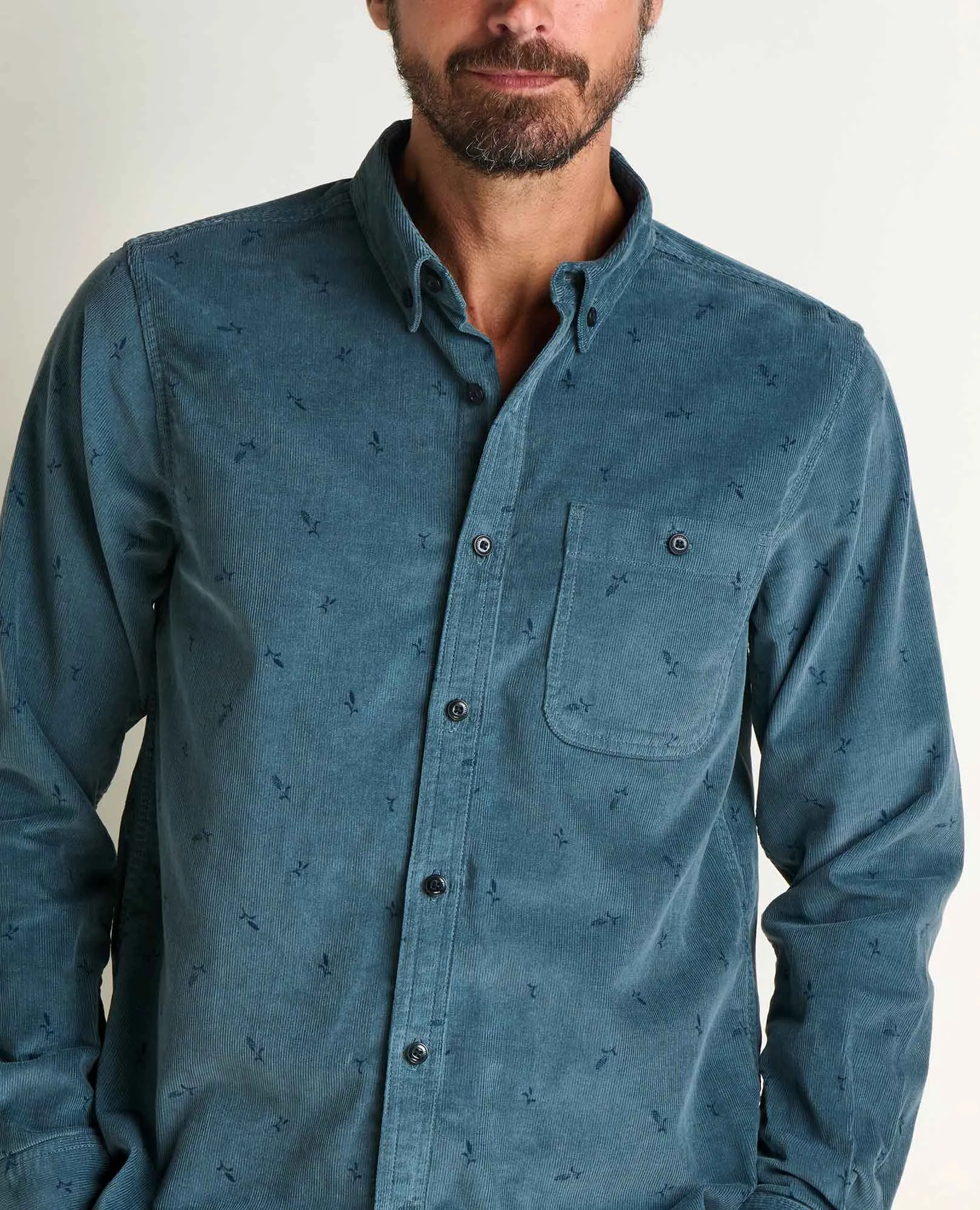 Men's Scouter Corduroy Long Sleeve Shirt sold by TOAD&CO product image thumbnail 3