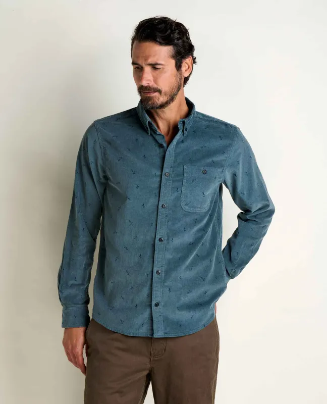 Men's Scouter Corduroy Long Sleeve Shirt made by TOAD&CO