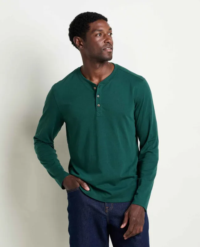 Re-Form Long Sleeve Henley Tee made by TOAD&CO