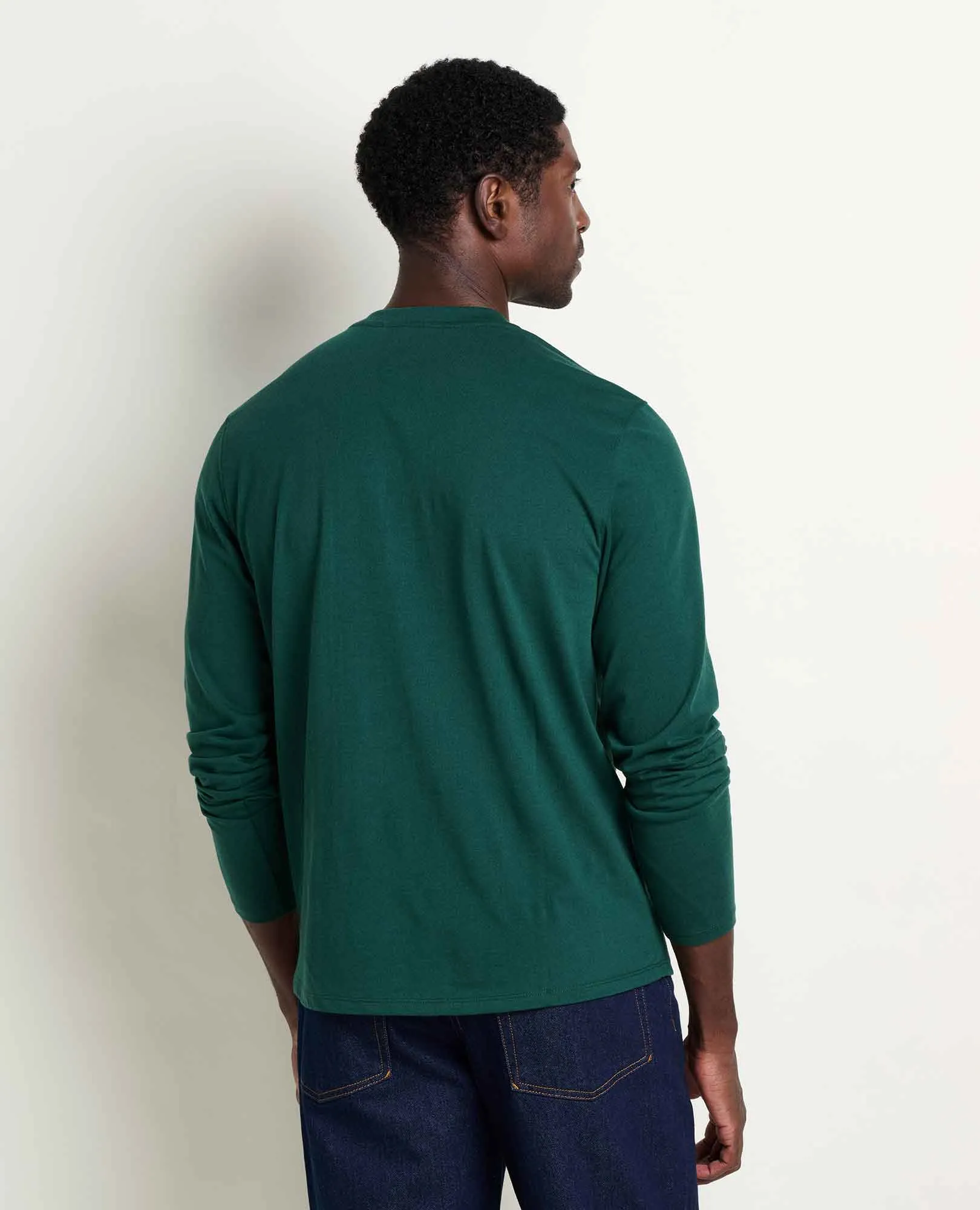 Re-Form Long Sleeve Henley Tee sold by TOAD&CO product image thumbnail 2