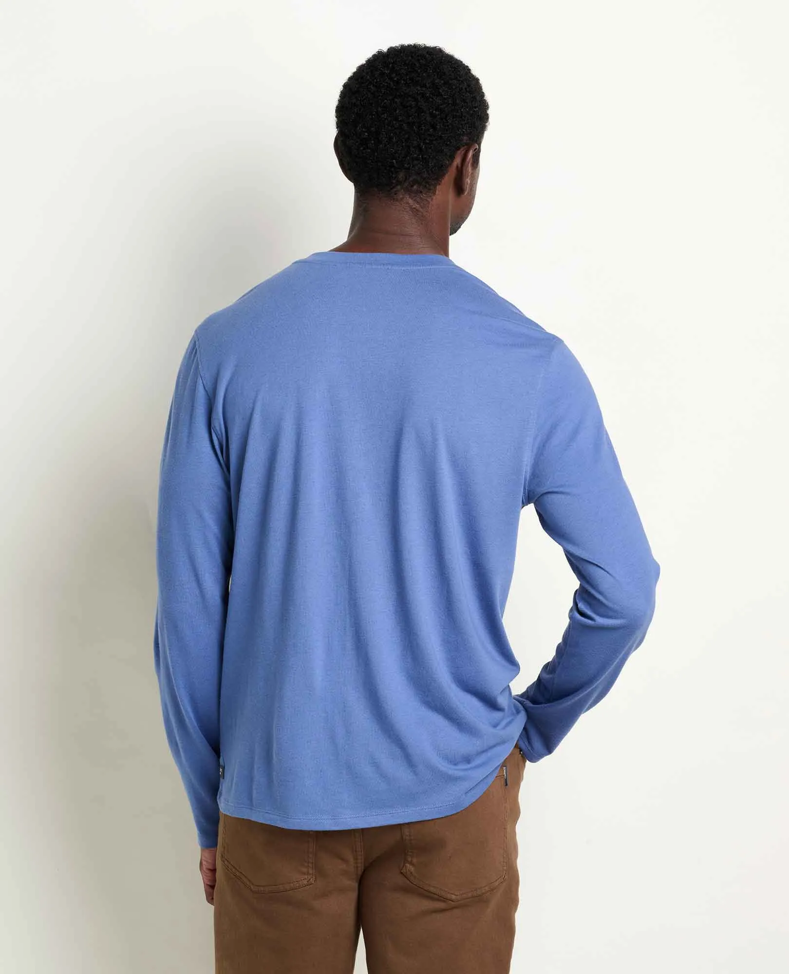 Re-Form Long Sleeve Henley Tee sold by TOAD&CO product image thumbnail 2