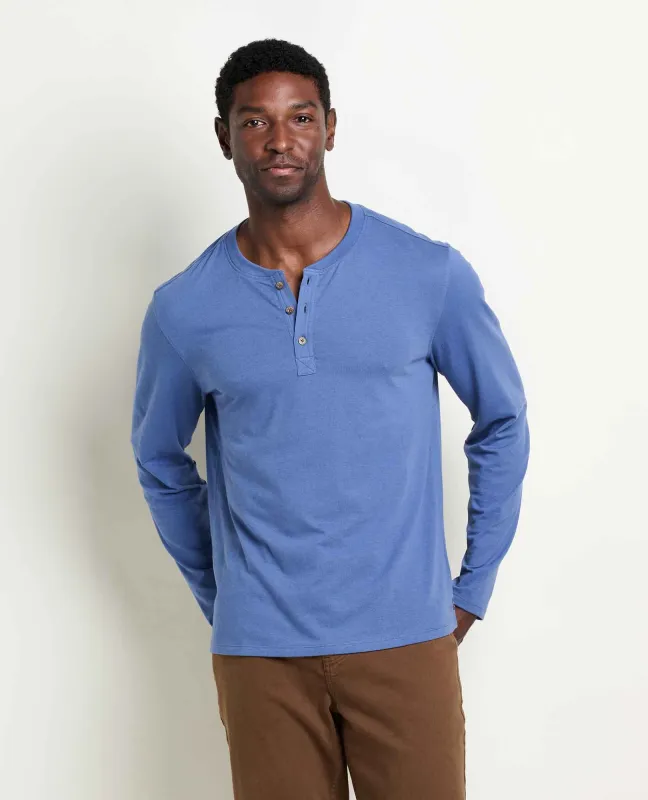 Re-Form Long Sleeve Henley Tee made by TOAD&CO