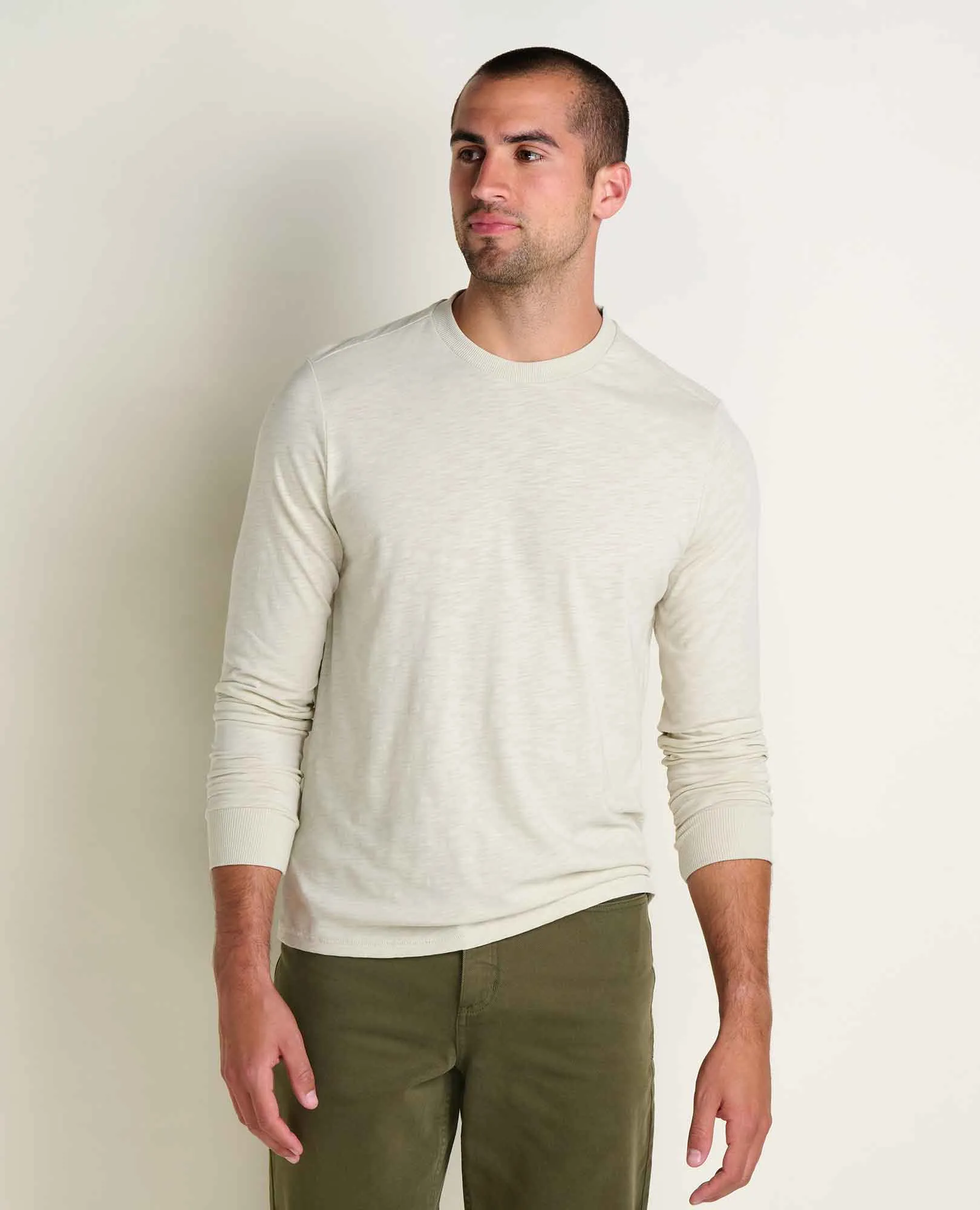 Men's Boundless Jersey Long Sleeve Crew sold by TOAD&CO