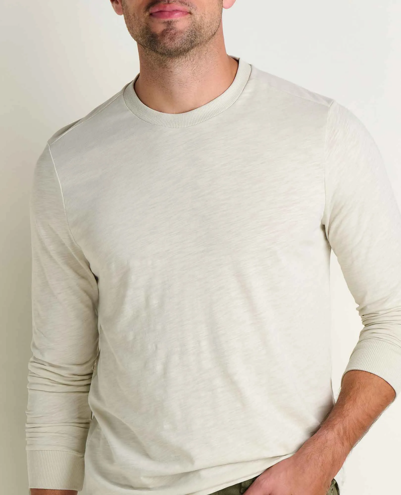 Men's Boundless Jersey Long Sleeve Crew sold by TOAD&CO product image thumbnail 3