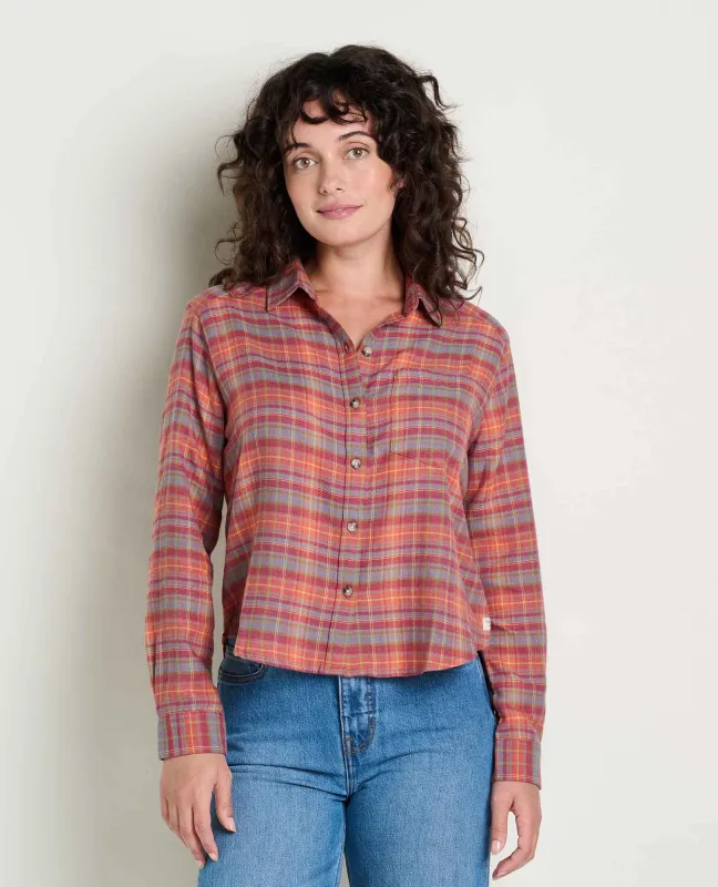 Re-Form Flannel Boxy Shirt made by TOAD&CO
