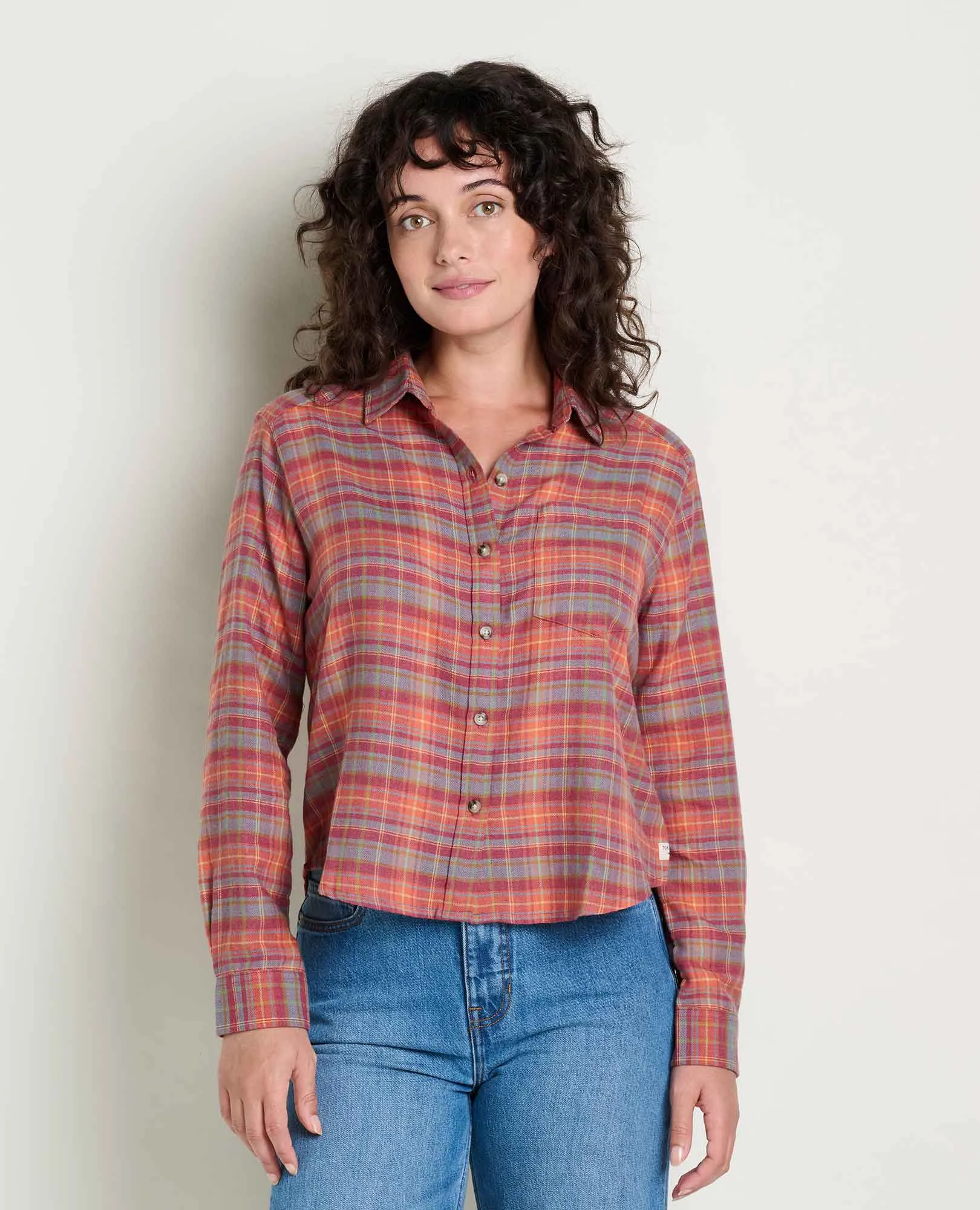 Re-Form Flannel Boxy Shirt sold by TOAD&CO