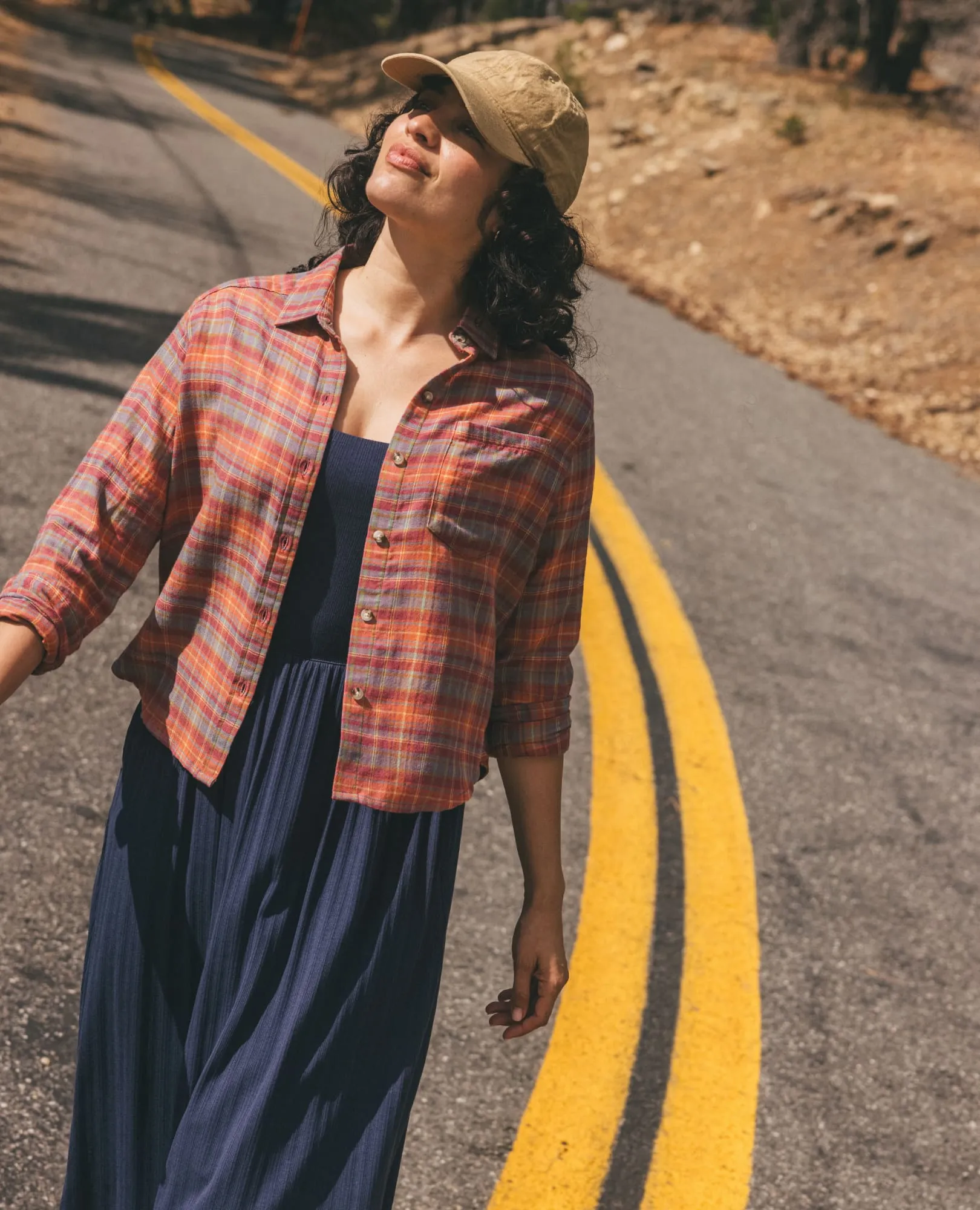 Re-Form Flannel Boxy Shirt sold by TOAD&CO product image thumbnail 4