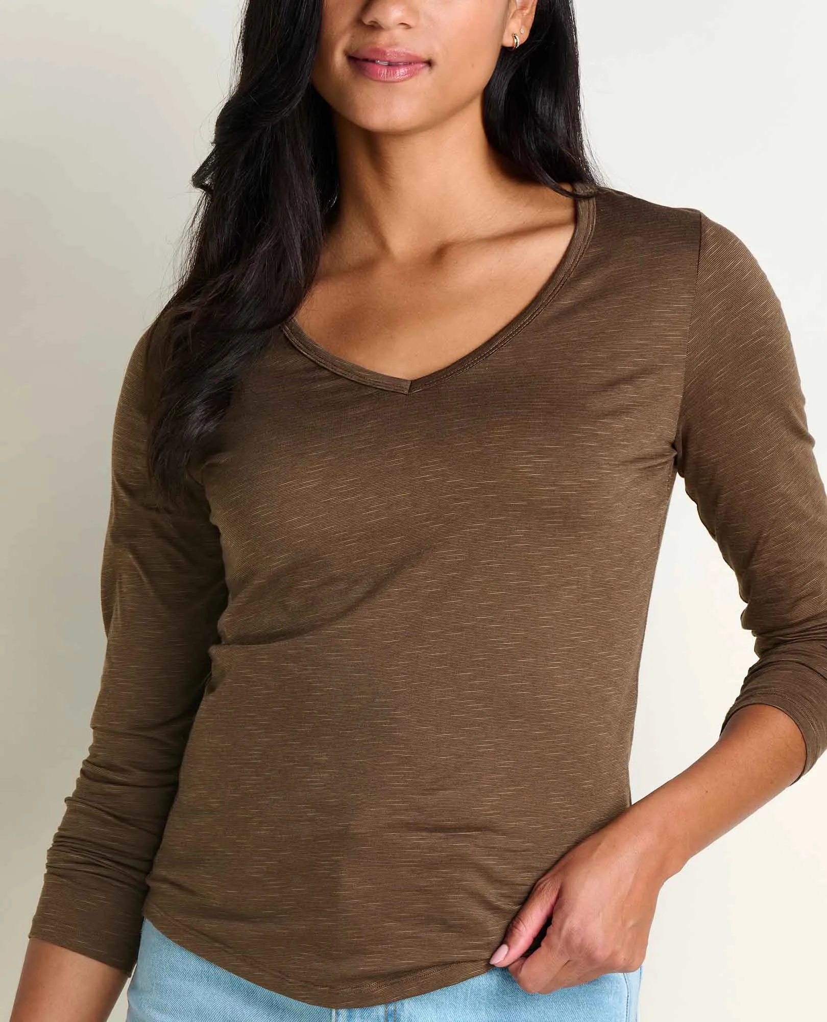 Marley Long Sleeve Tee sold by TOAD&CO product image thumbnail 3