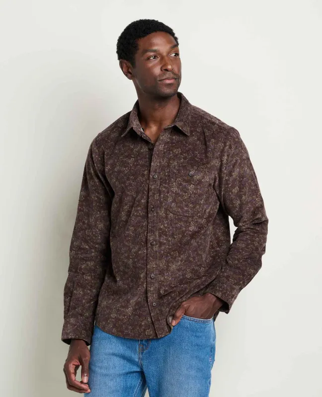 Men's Scouter Corduroy Long Sleeve Shirt made by TOAD&CO