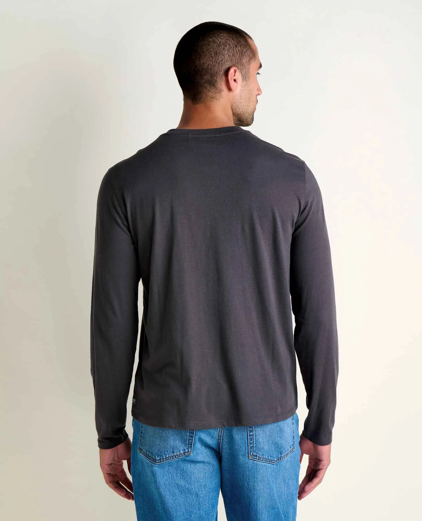 Re-Form Long Sleeve Henley Tee sold by TOAD&CO product image thumbnail 2