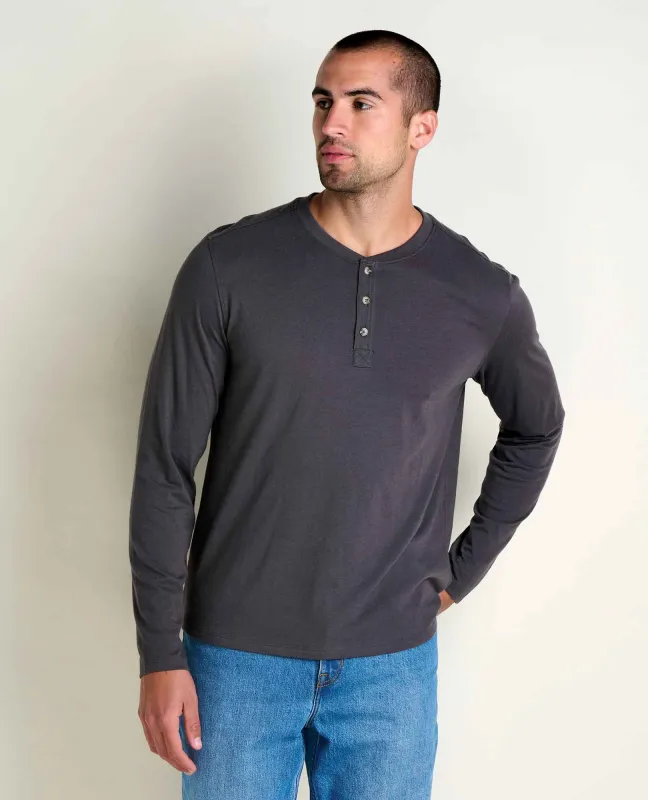 Re-Form Long Sleeve Henley Tee made by TOAD&CO