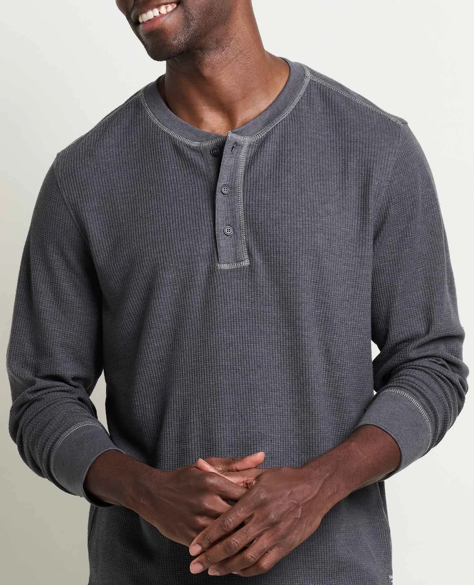 Framer Long Sleeve Henley sold by TOAD&CO product image thumbnail 3