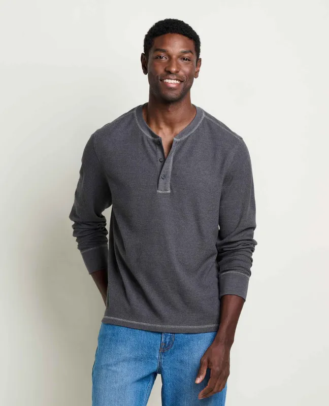 Framer Long Sleeve Henley made by TOAD&CO